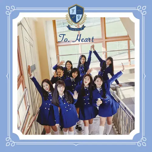 Fromis_9 To. Heart Mini Album Cover