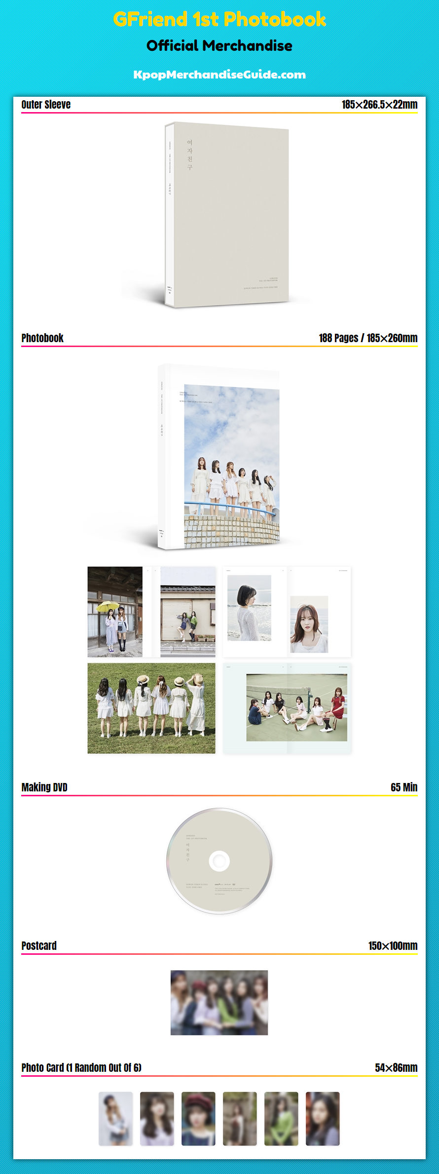 GFriend 1st Photobook