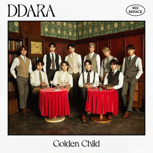 Golden Child Ddara Repackage Album Cover