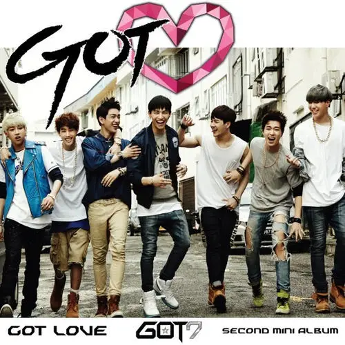 GOT7 Got Love Mini Album Cover
