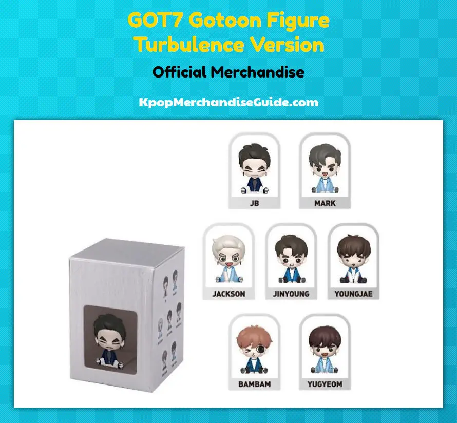 GOT7 Gotoon Baby Figure Turbulence Version