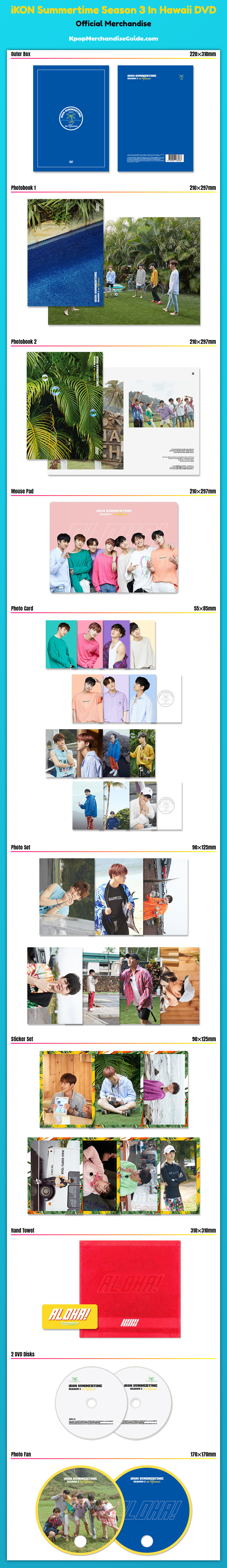 iKON Summertime Season 3 In Hawaii DVD