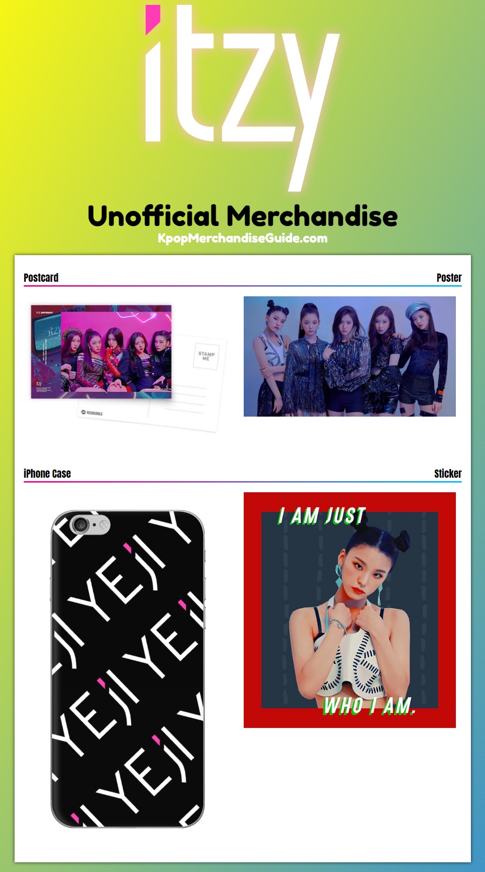 Itzy Merchandise