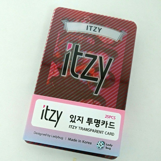 ITZY Transparent Photocards