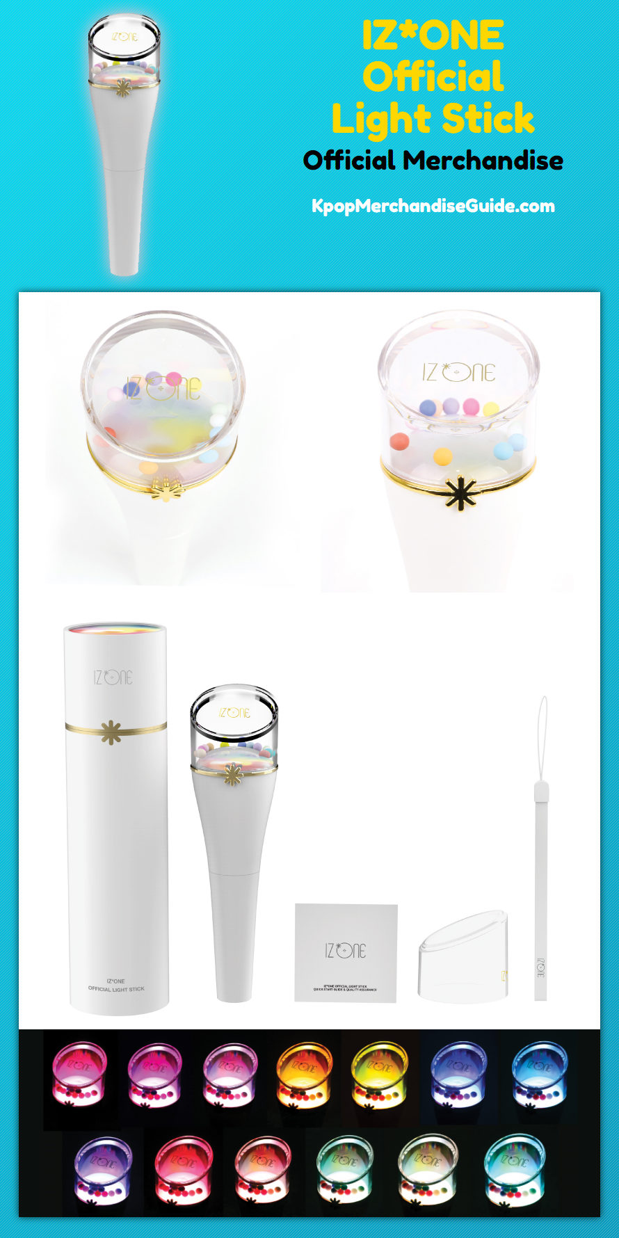 Iz One Izone Official Light Stick