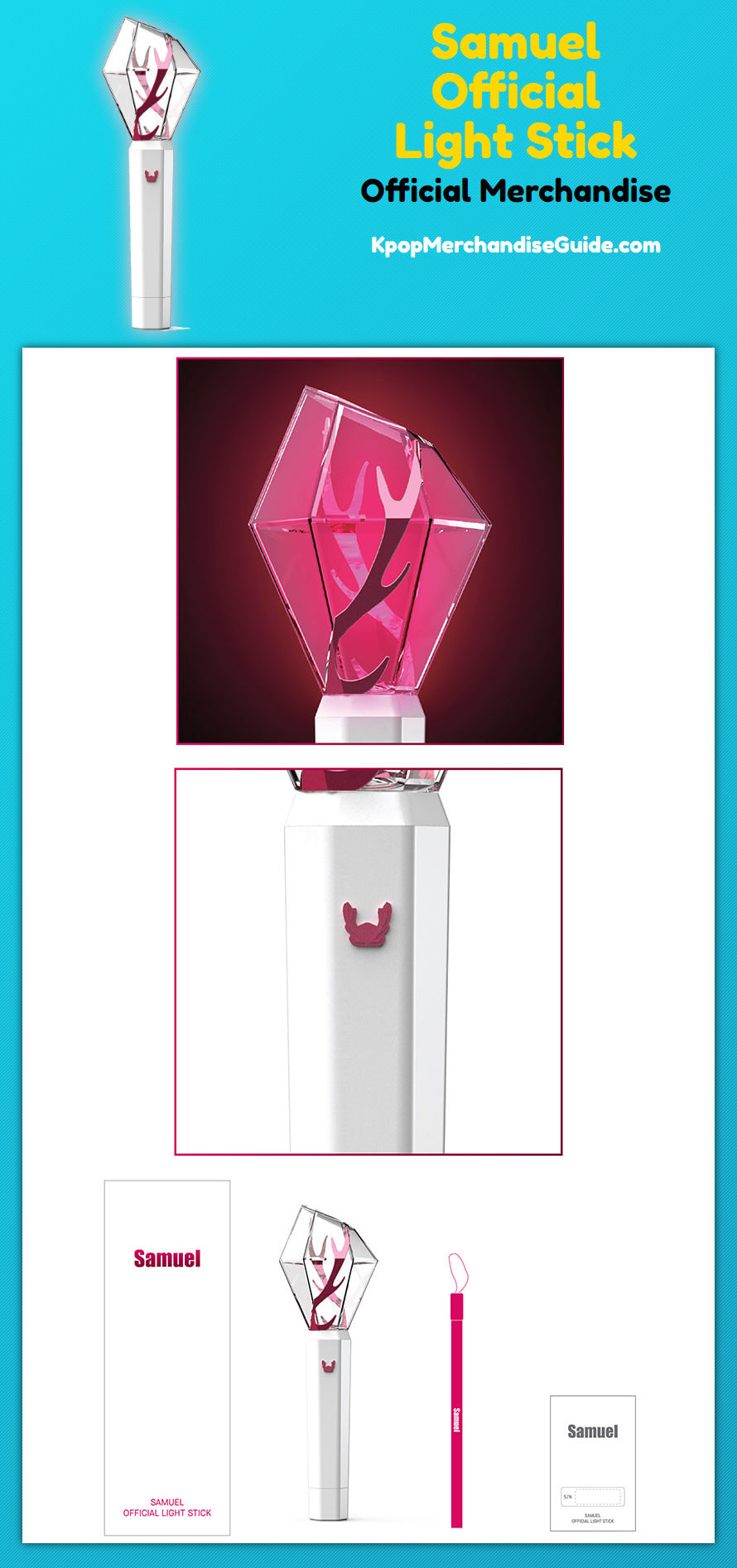 Kim Samuel Merchandise - The Official Light Stick