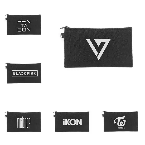 KPop Canvas Pencil Case