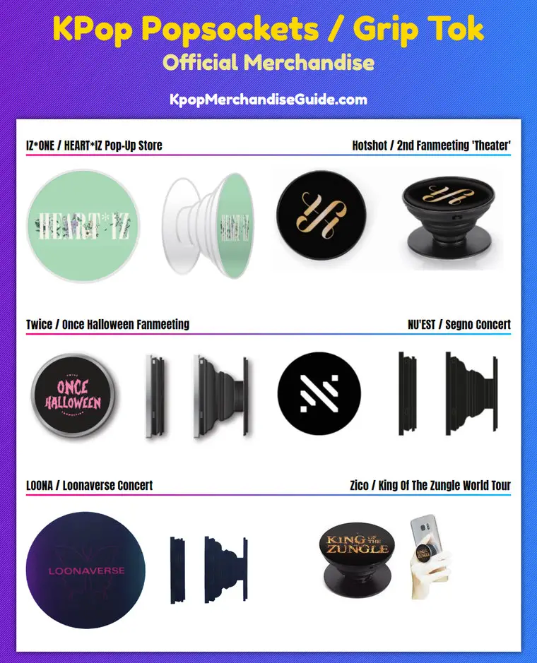 KPop Popsockets - Grip Tok