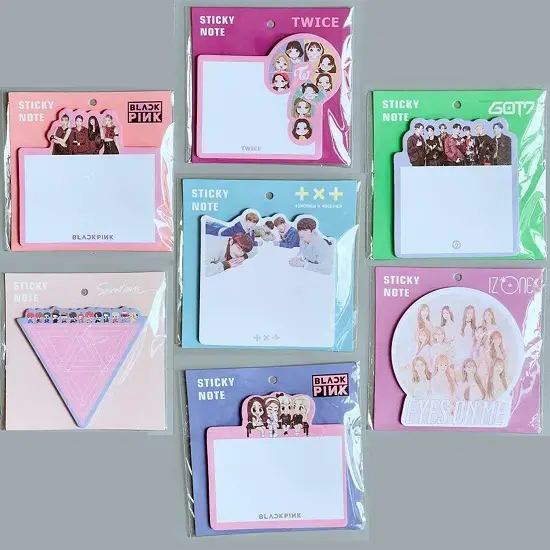 KPop Sticky Note Memo Pad