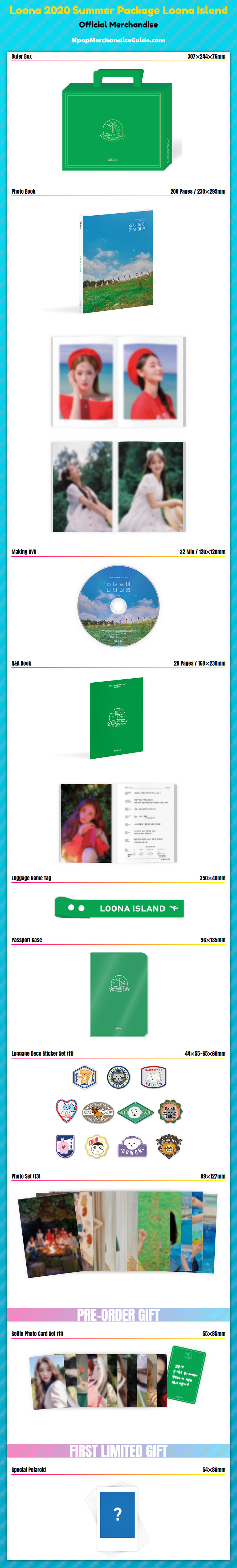 Loona 2020 Summer Package Loona Island