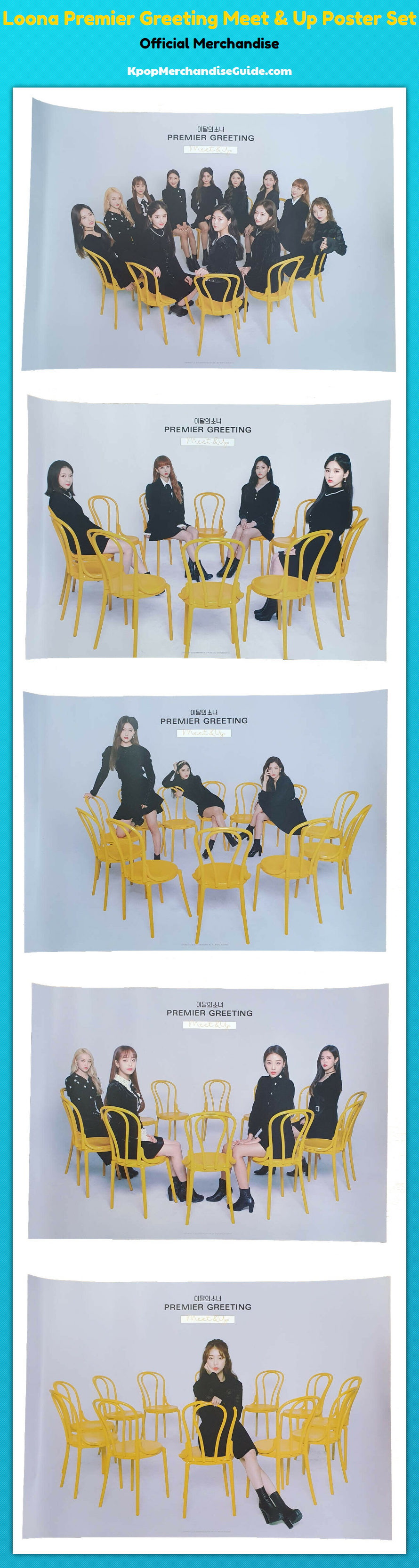 Loona Meet & Up Poster Set