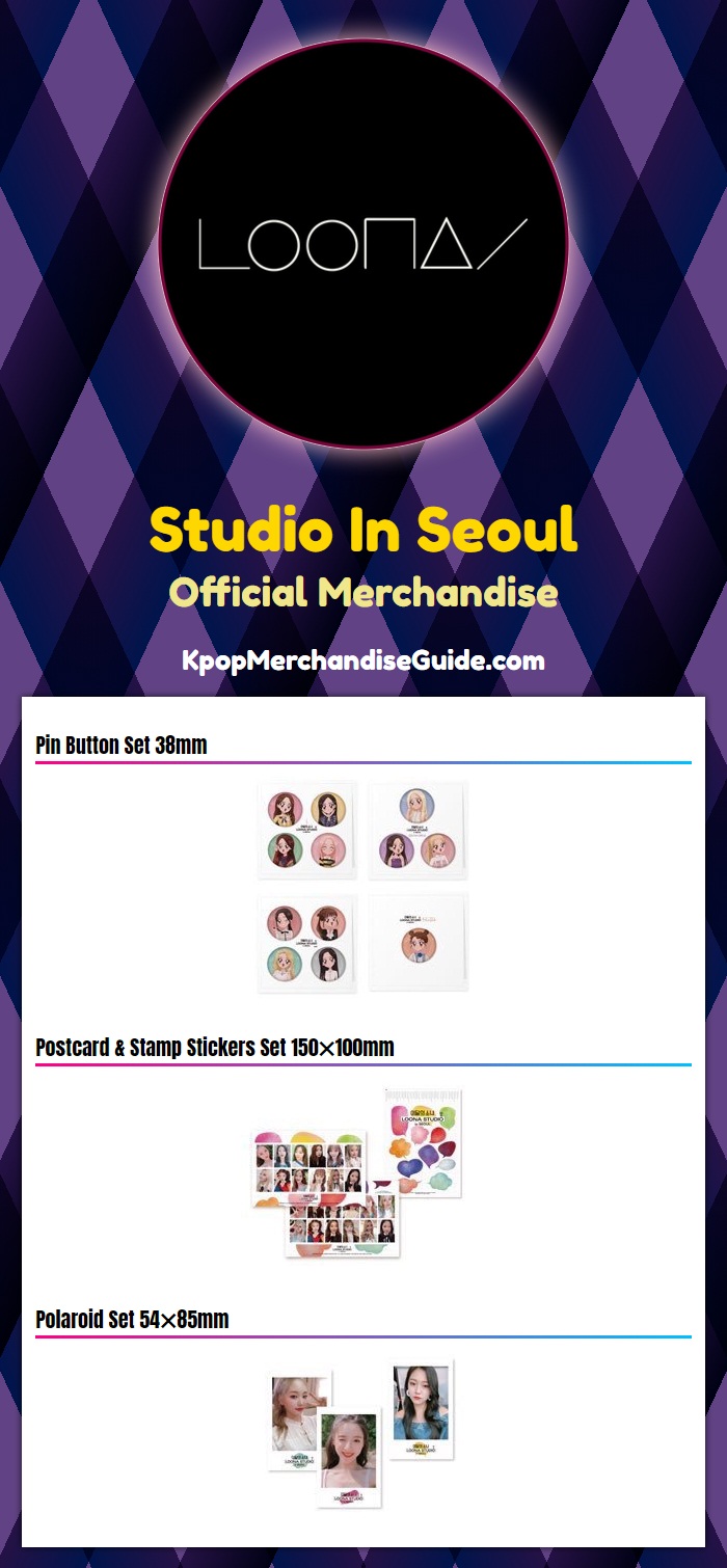 Loona Studio In Seoul Merchandise