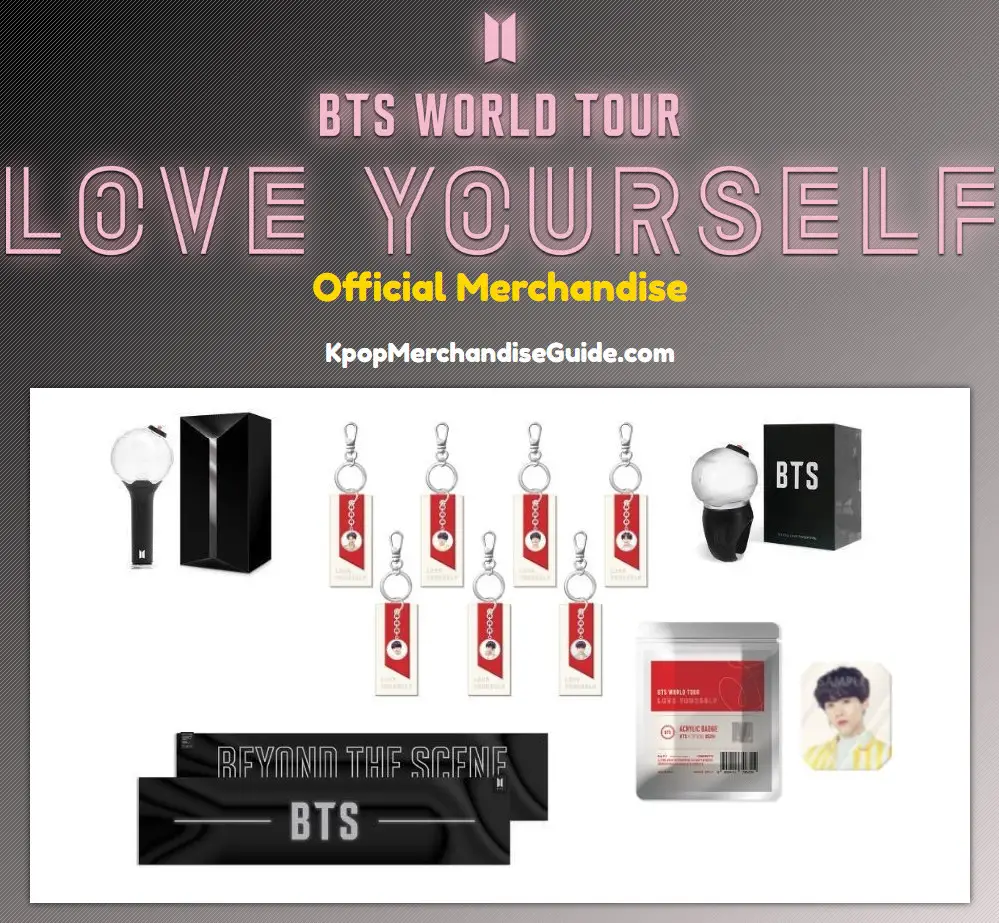 BTS World Tour: Love Yourself Merchandise