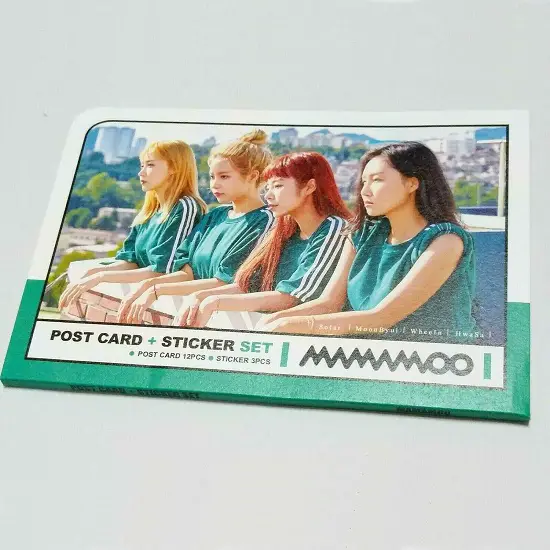 Mamamoo Postcard And Sticker Set