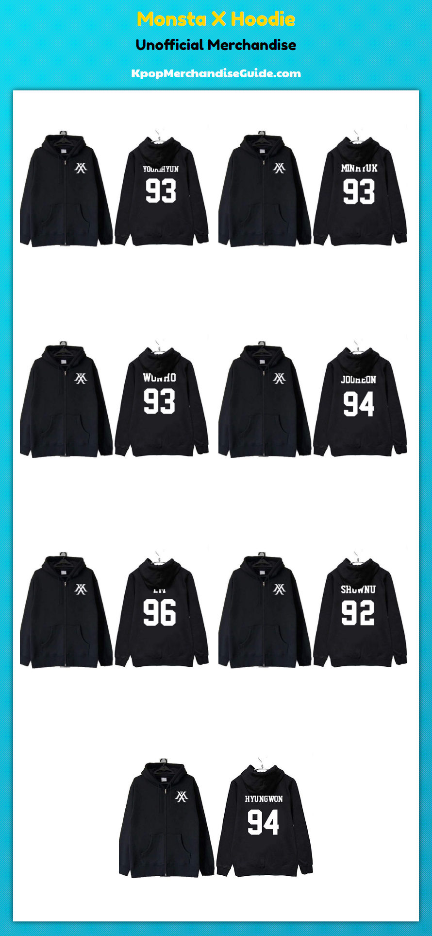 Monsta X Hoodie