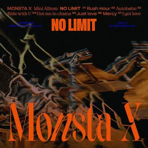 Monsta X No Limit Mini Album Cover