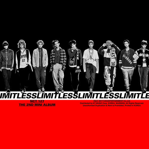NCT 127 Limitless Mini Album Cover