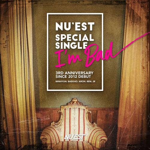 NU'EST I'm Bad Special Single Album Cover
