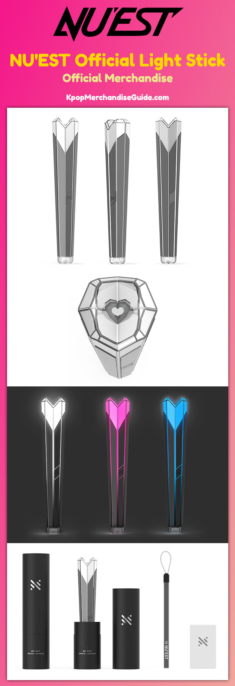 NU’EST Official Light Stick