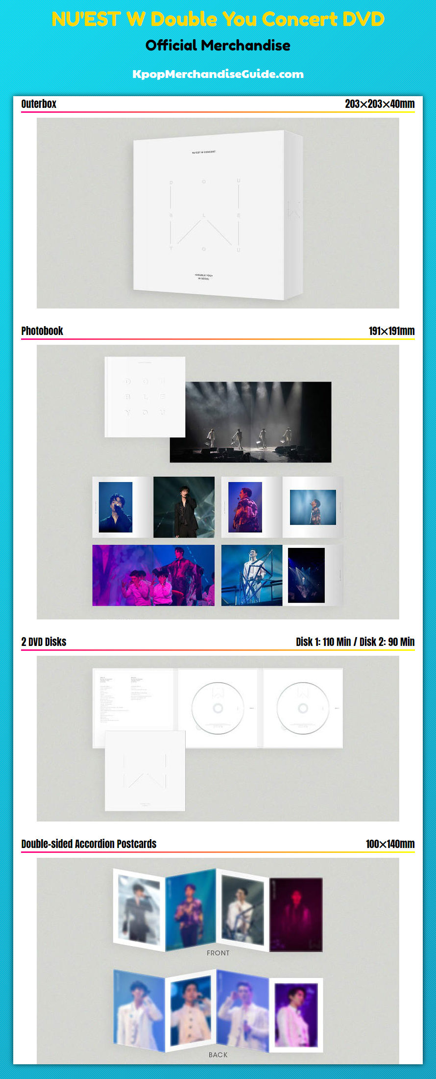 NU'EST W Double You Concert DVD