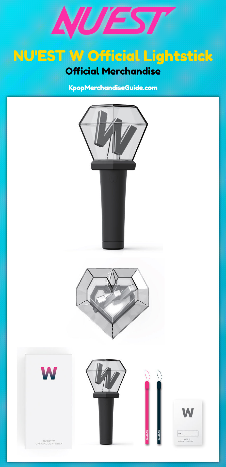 NU’EST W Official Light Stick