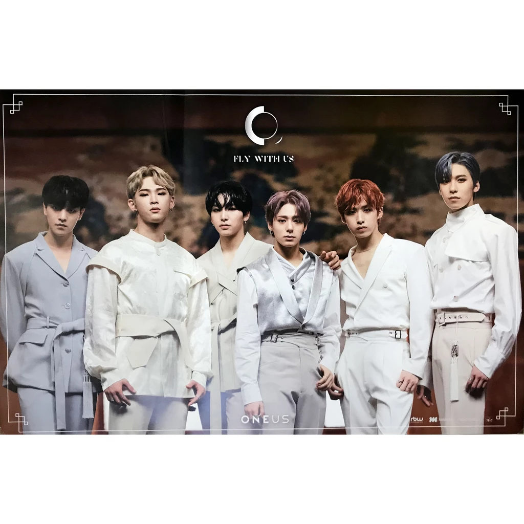 Oneus Fly With Us Poster