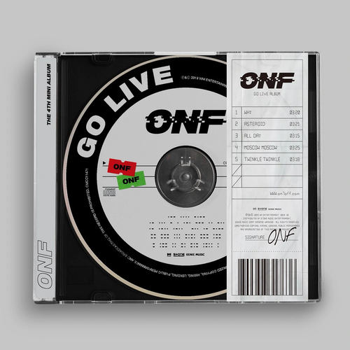 ONF Go Live Mini Album Cover