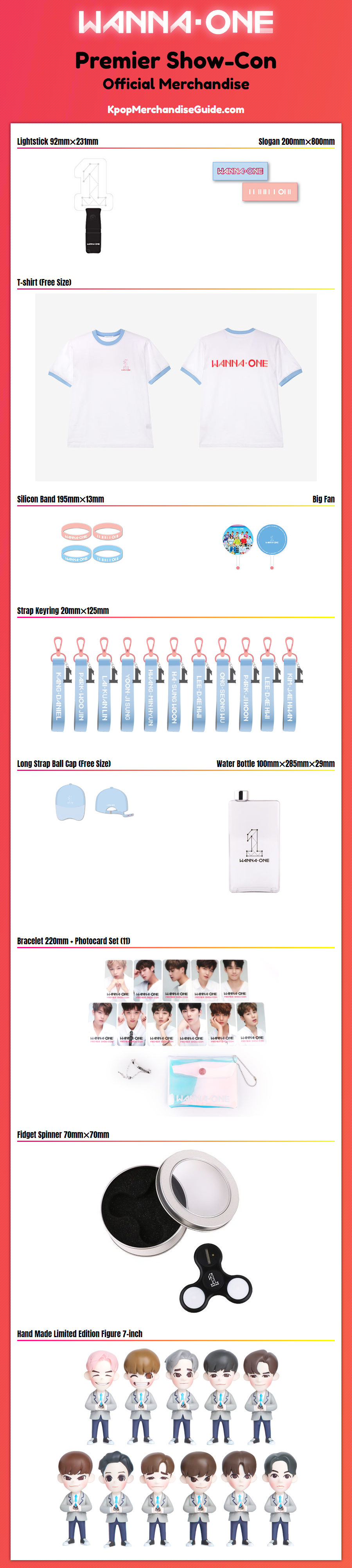 Wanna One Premier Show-Con Official Merchandise