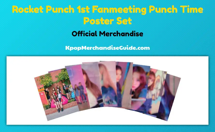 Rocket Punch 1st Fanmeeting Punch Time Poster Set