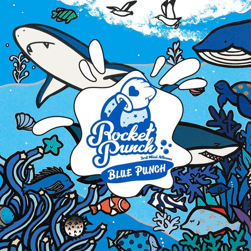 Rocket Punch Blue Punch Mini Album Cover