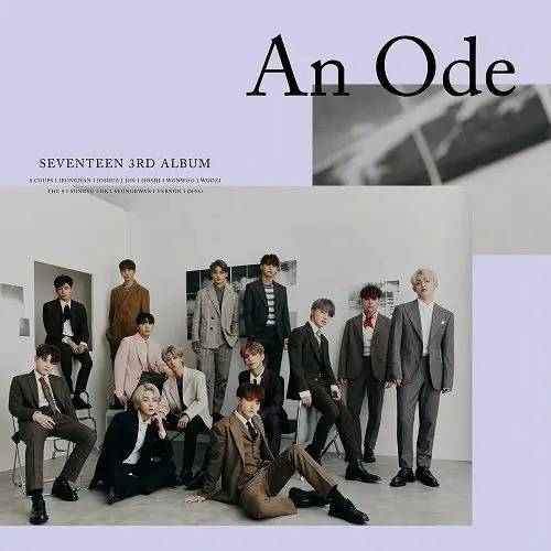Seventeen An Ode Studio Album Cover