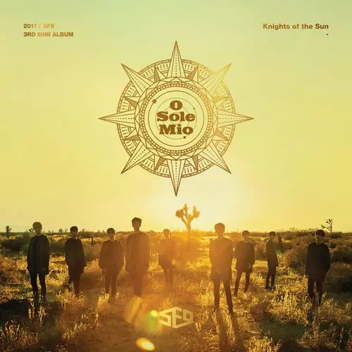 SF9 Knights of the Sun Mini Album Cover