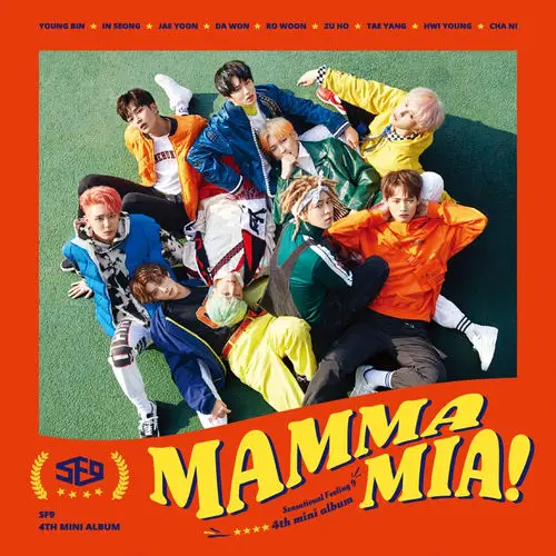 SF9 Mamma Mia! Mini Album Cover