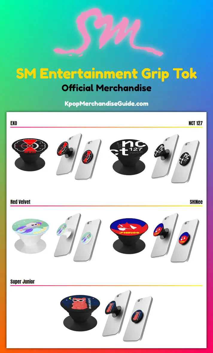 SM Entertainment Popsockets