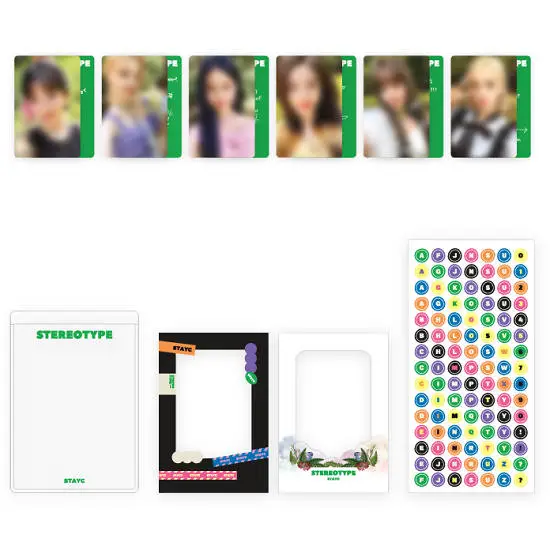 STAYC Stereotype Photo Card Deco Set