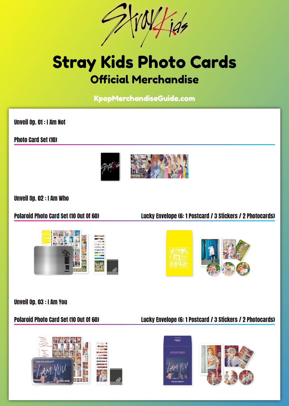 Stray Kids Photocards – KpopDistrict