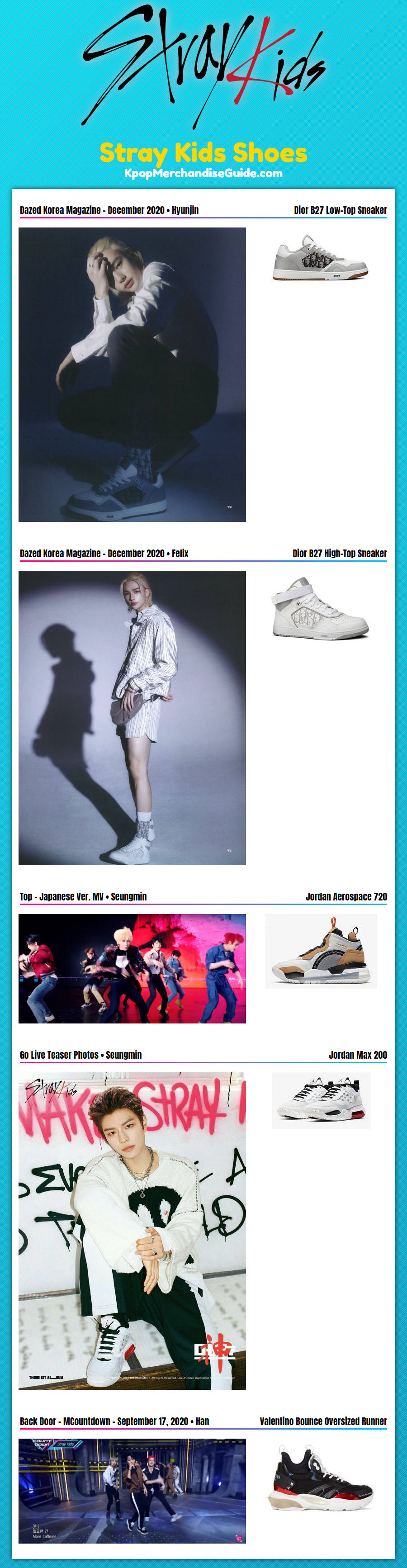 Stray Kids Shoes