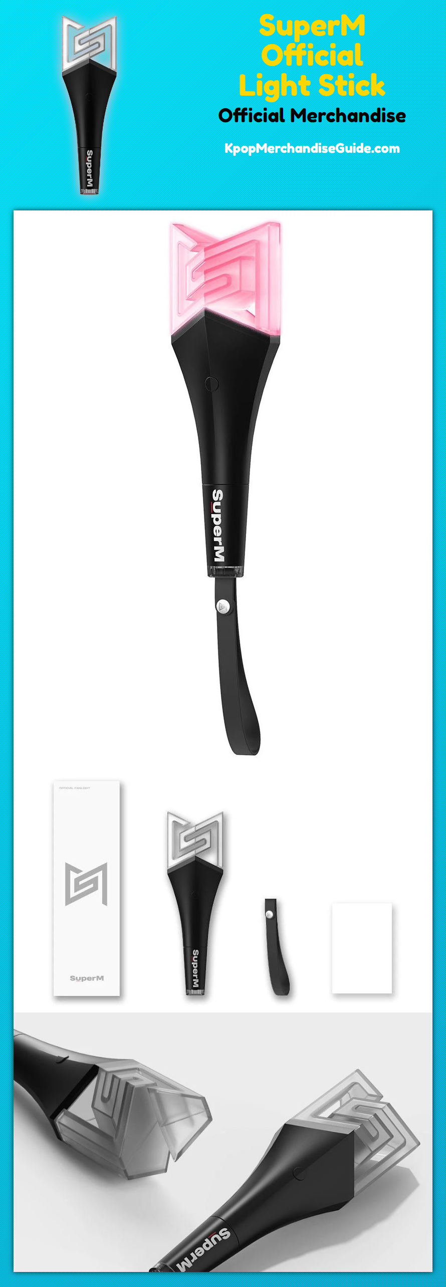 SuperM Official Light Stick