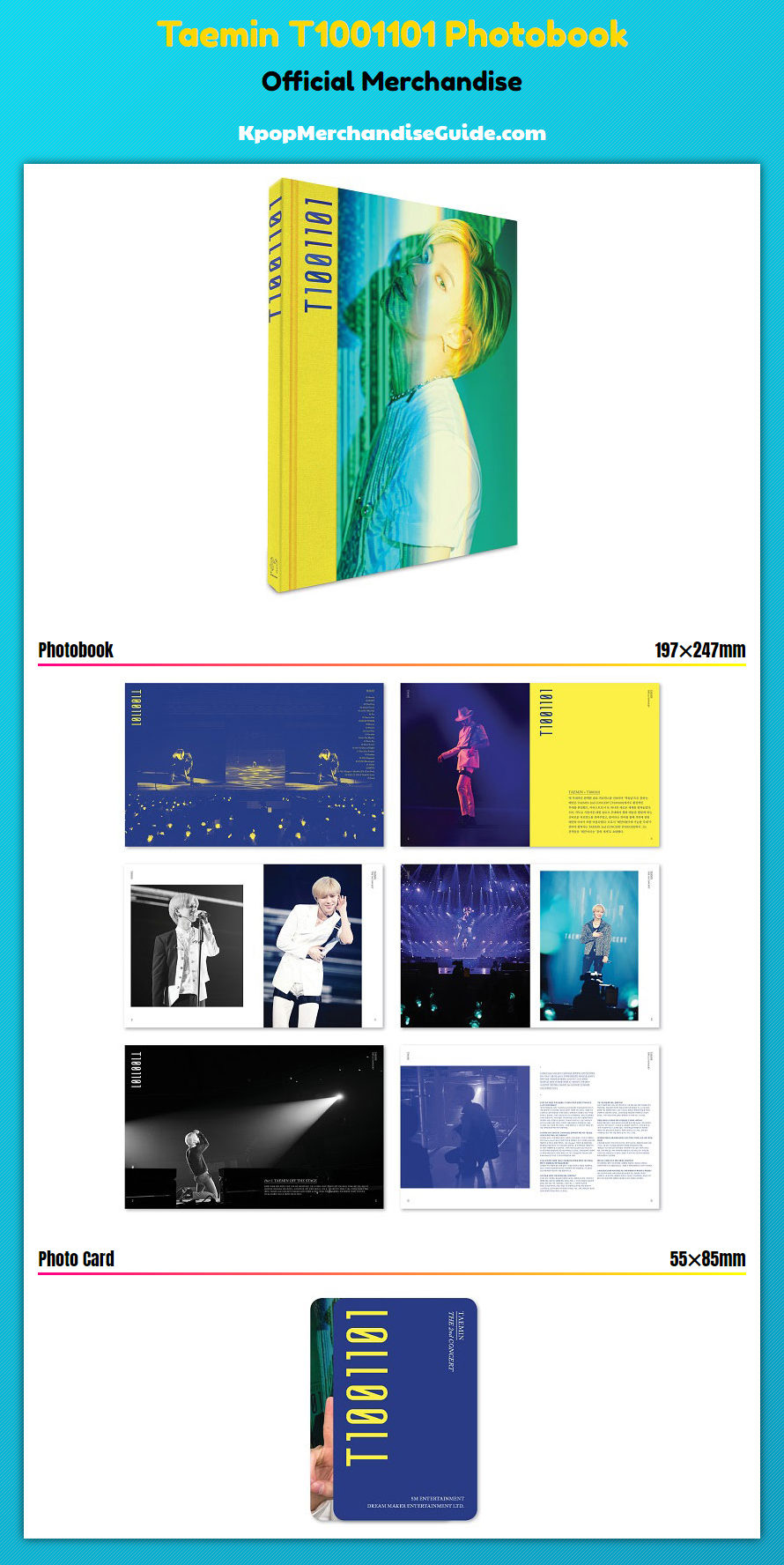 Taemin T1001101 Photobook