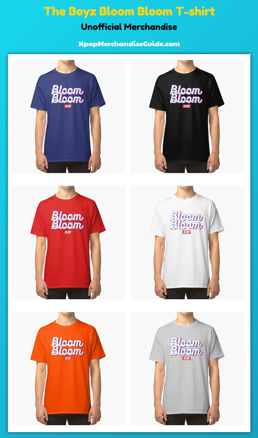 The Boyz Bloom Bloom T-shirt