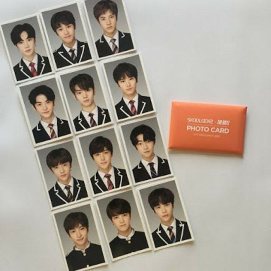 The Boyz Skoolooks ID Photo Photocards