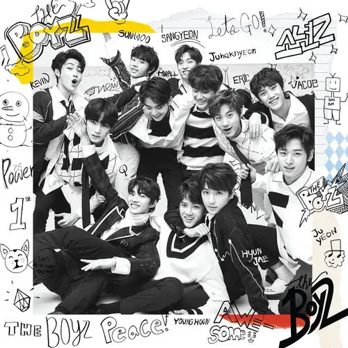 The Boyz The First Mini Album Cover
