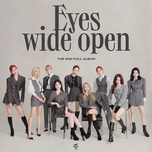 Twice Eyes Wide Open Studio Album Cover