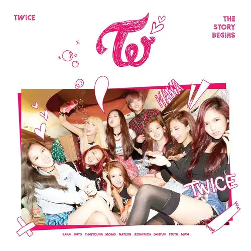 Twice The Story Begins Mini Album Cover