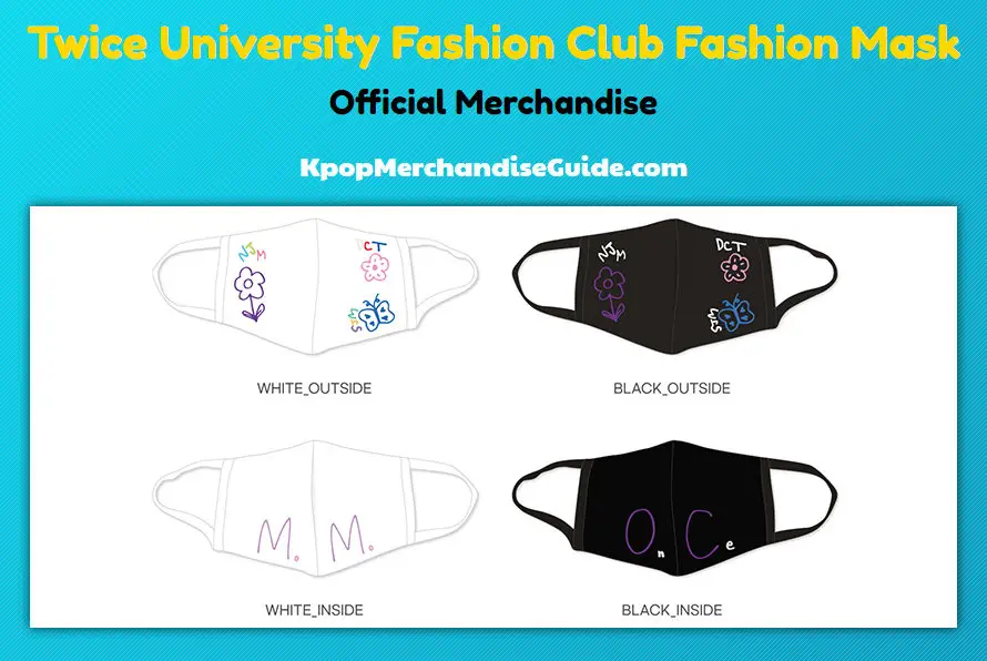 Twice University Fashion Club Fashion Mask