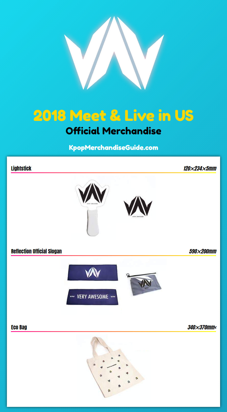 VAV 2018 Meet & Live in US Merchandise