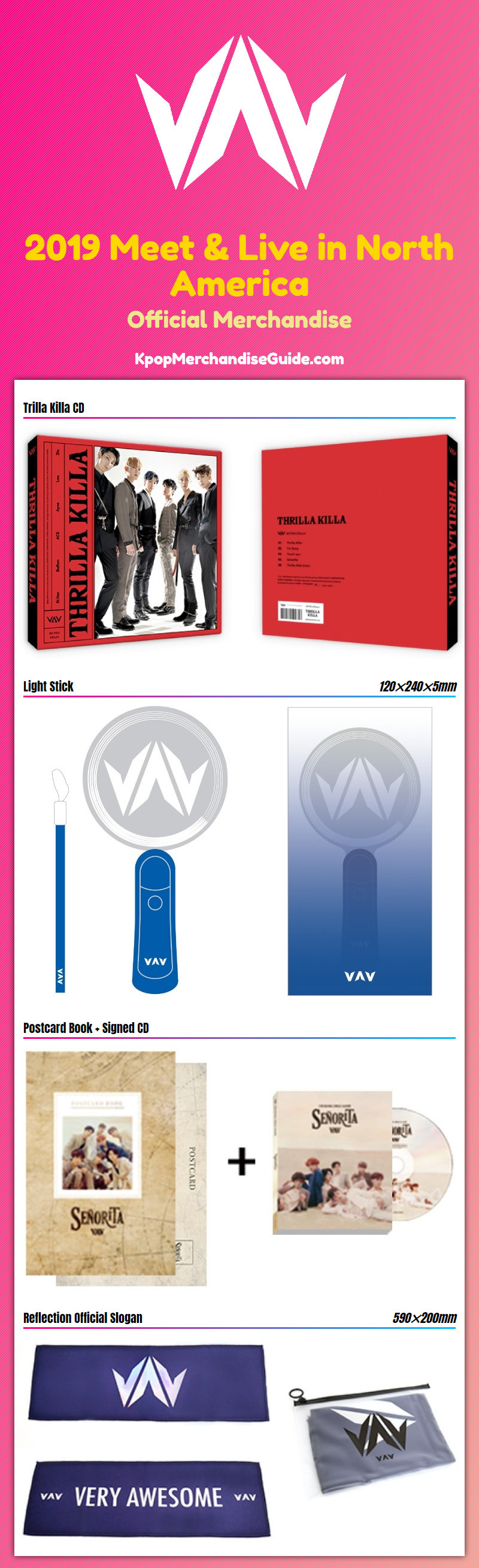 VAV 2019 Meet & Live in North America Merchandise