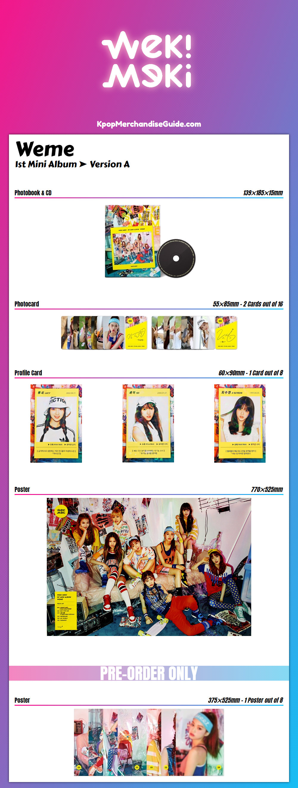 Weki Meki Weme Album Version A