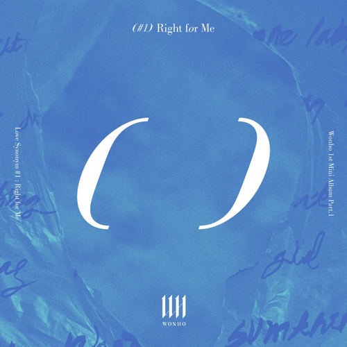 Wonho Love Synonym Pt.1: Right For Me Mini Album Cover