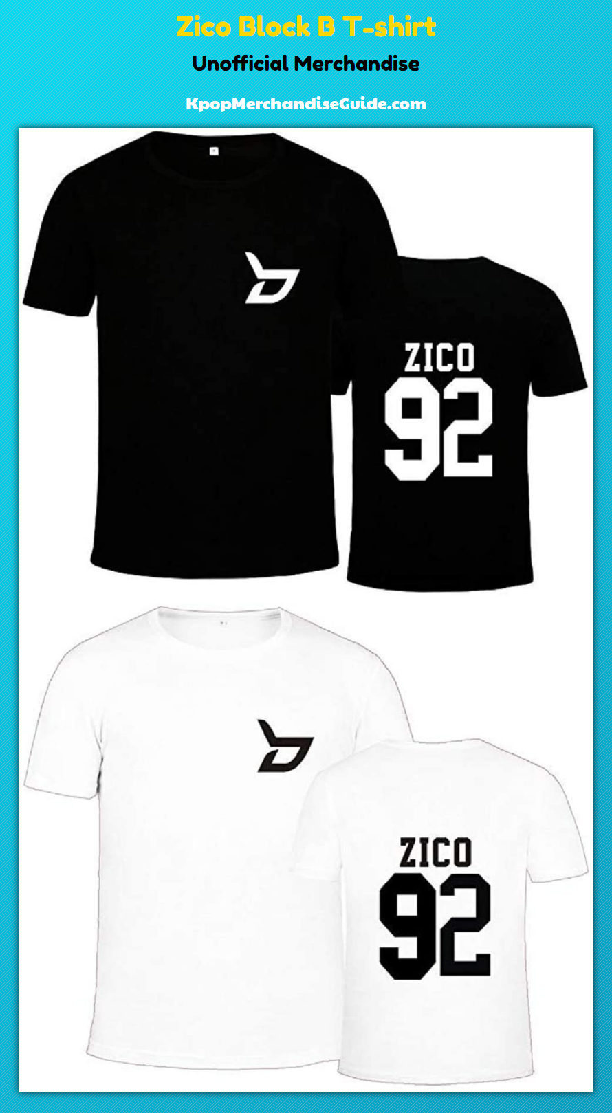 Zico Block B T-shirt